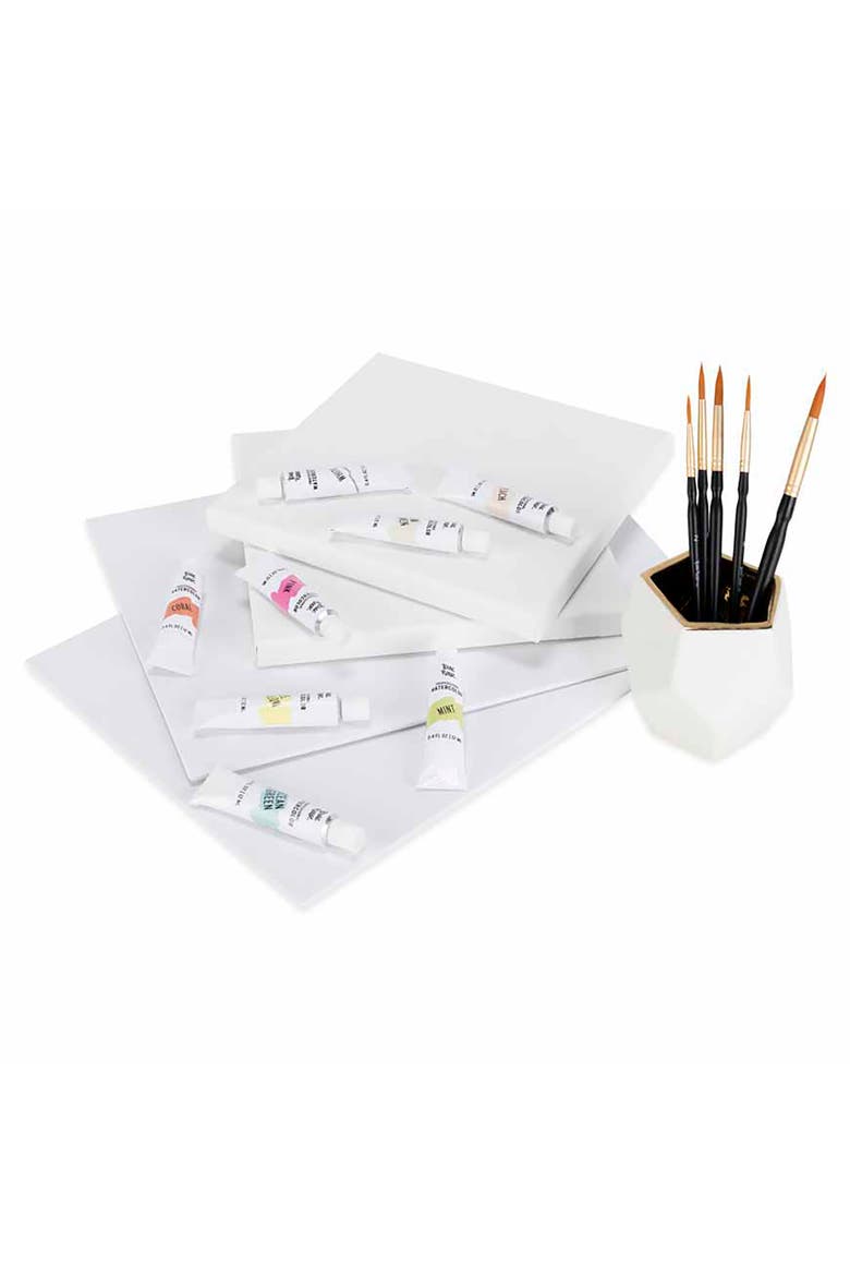 Professional Watercolor Paint Set Pastels 12 Tubes, Alternate, color, Multicolored