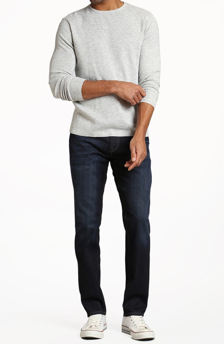 Mavi Jeans Marcus Slim Straight Leg Jeans, Alternate, color, Rinse Brushed