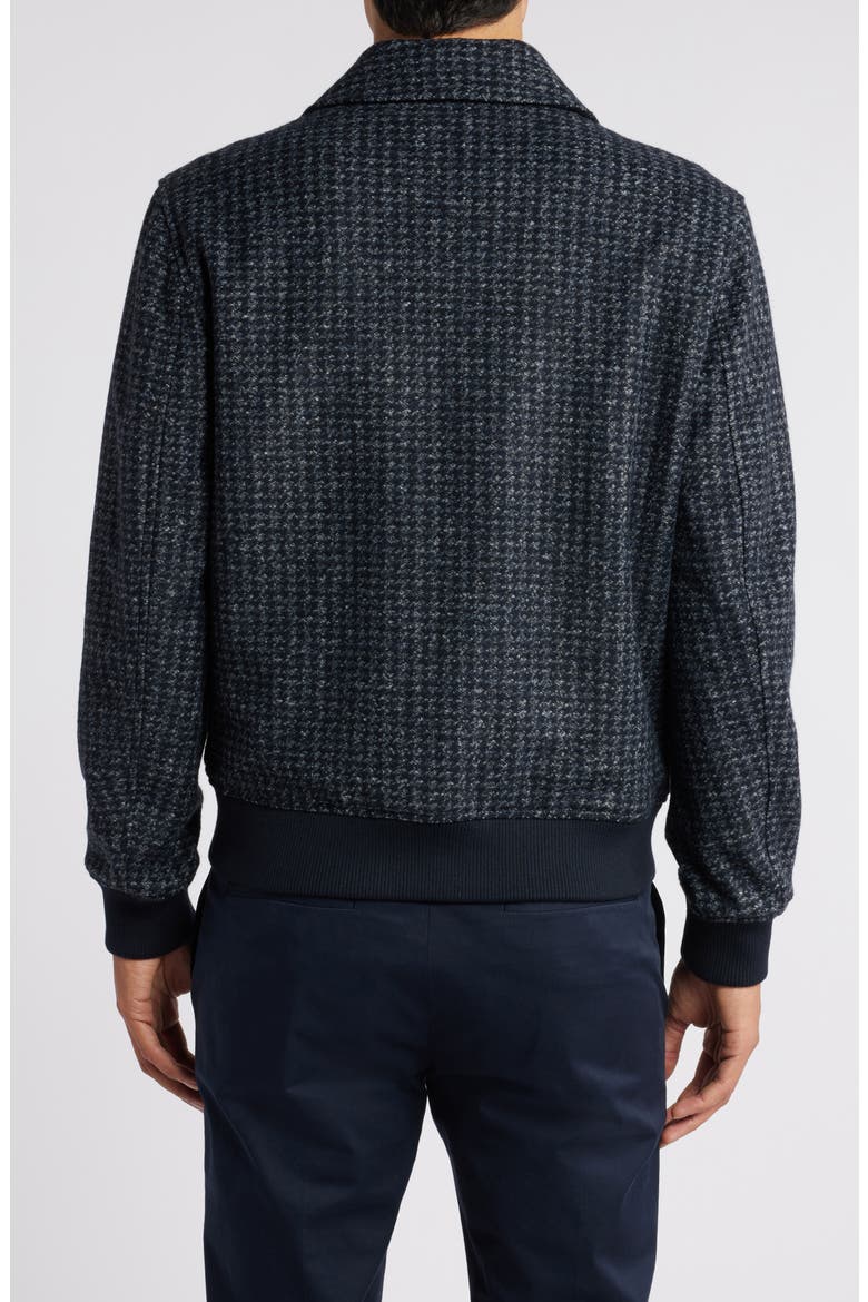 Packer Tweed Button-Up Jacket, Alternate, color, NAVY MELANGE