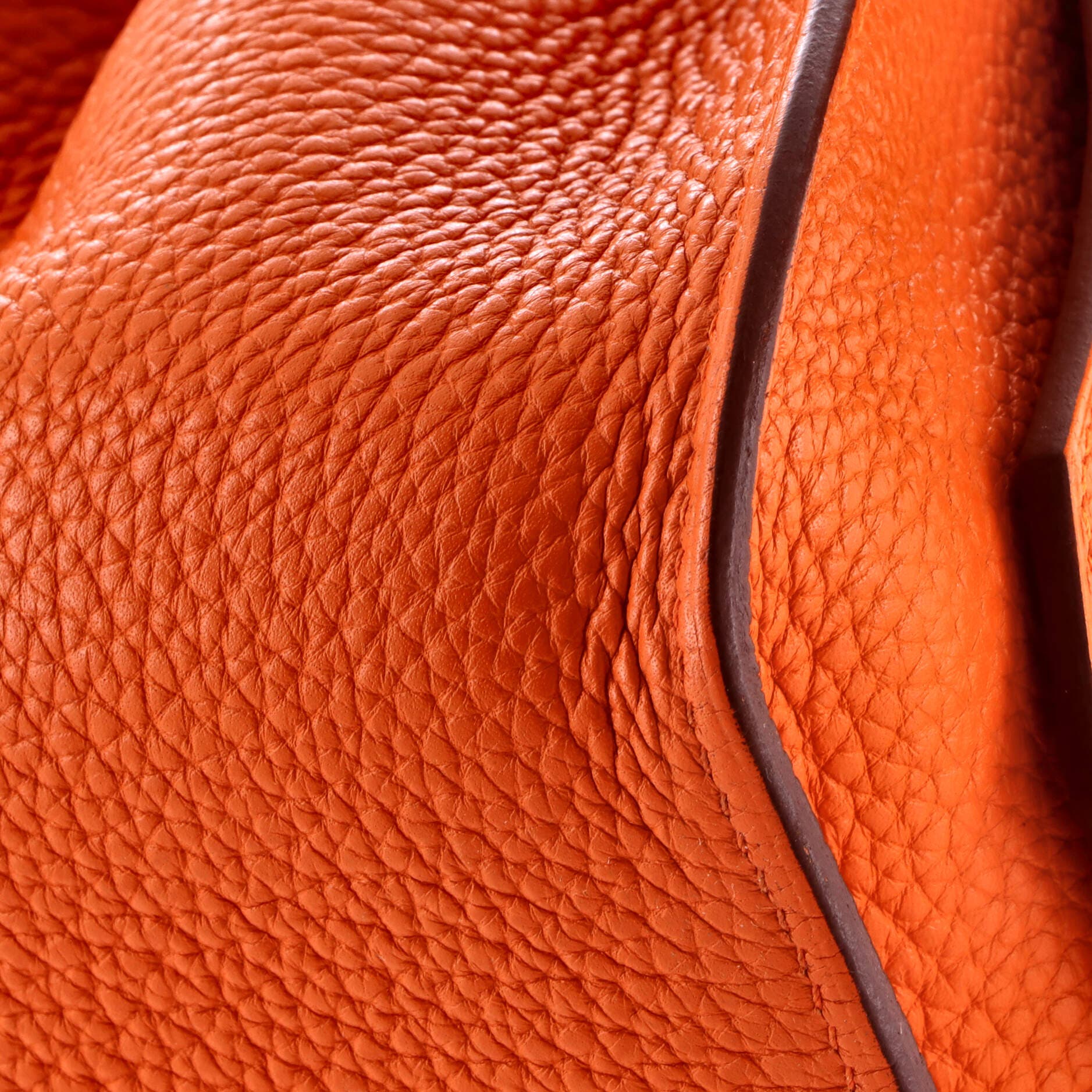 Pre-Owned Hermes Jypsiere Bag Clemence 31, Alternate, color, Orange H