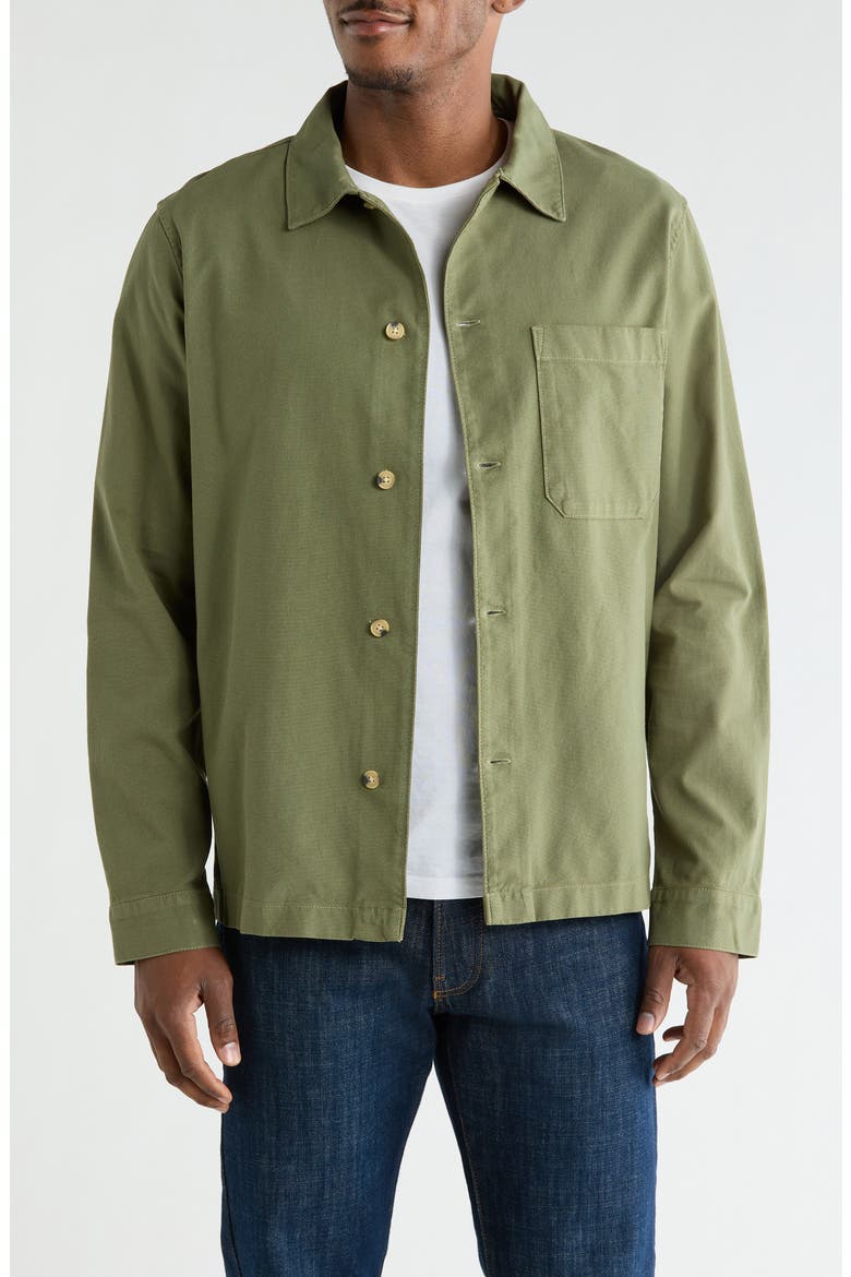 Cotton Shirt Jacket (Men) | Nordstromrack