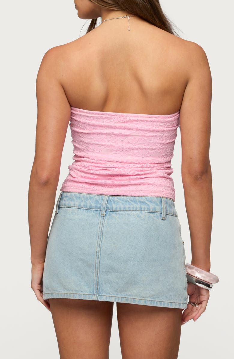 EDIKTED Eleanora Lace Tube Top, Alternate, color,