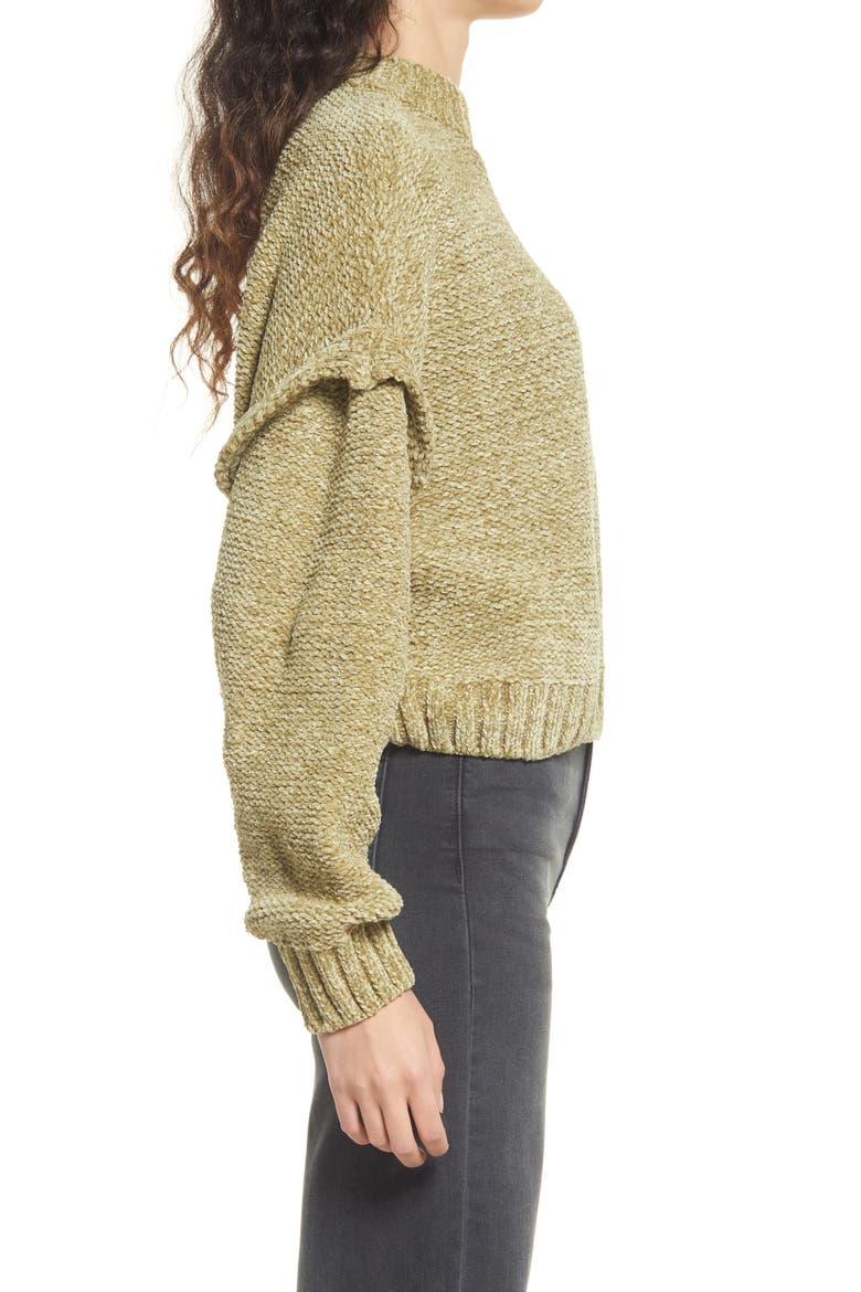 Drop Shoulder Crop Sweater, Alternate, color, HIGHTLIGHT REEL