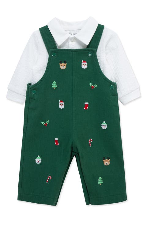 Merry Top & Overalls Set (Baby)