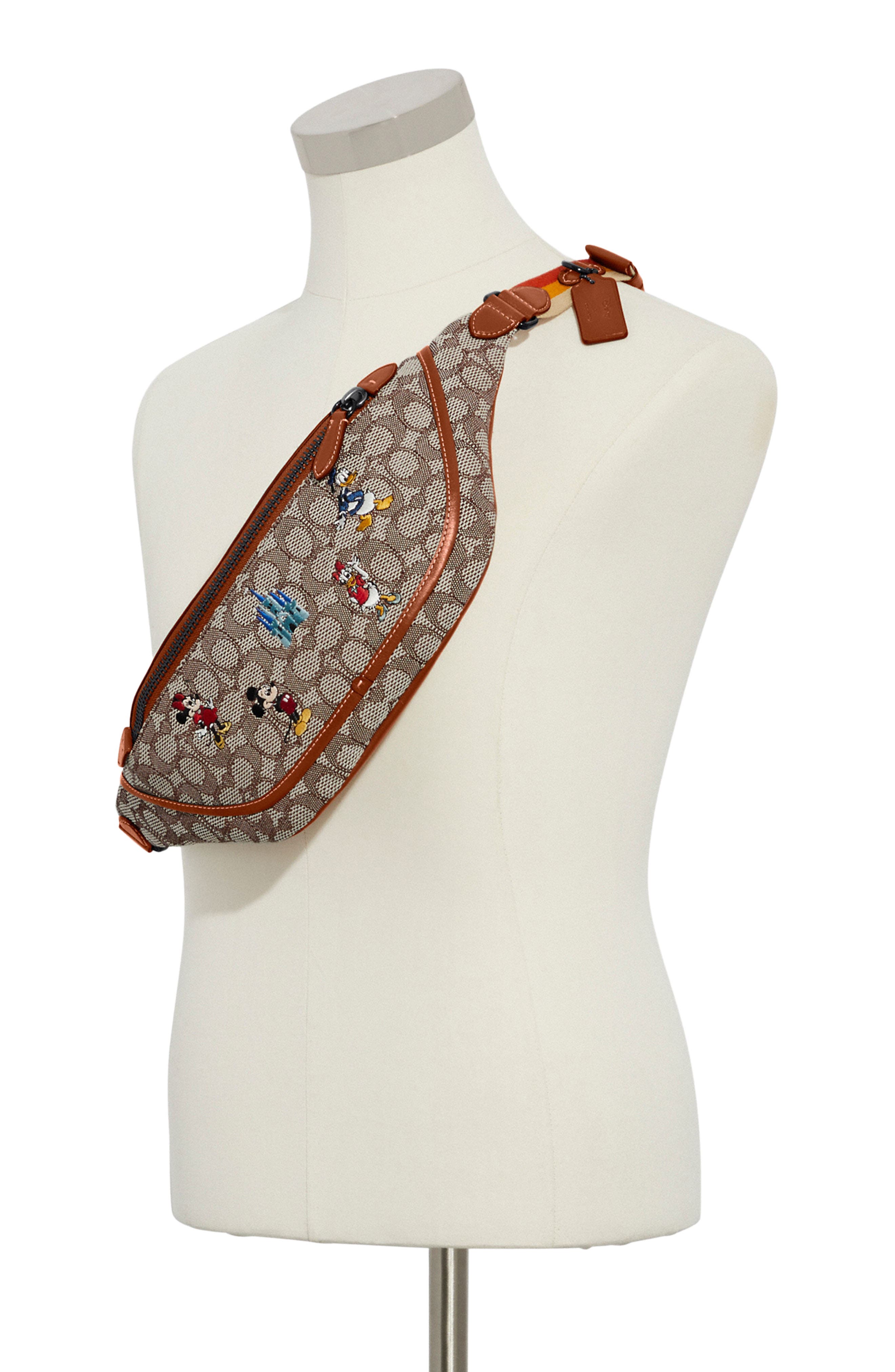 COACH x Disney League Belt Bag, Alternate, color, 