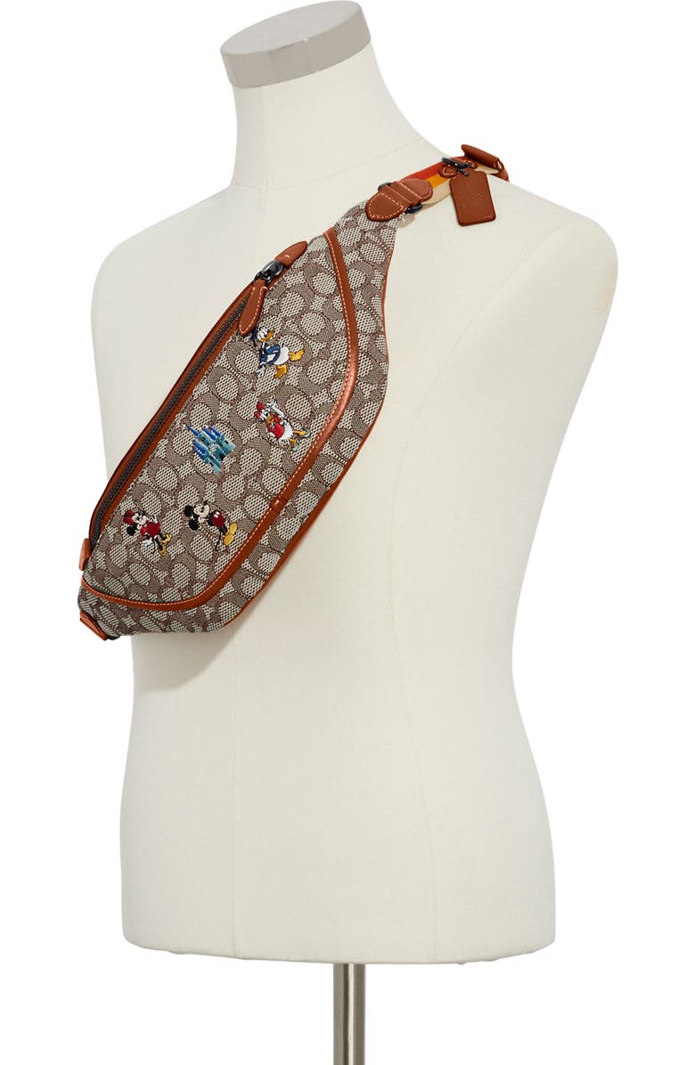 COACH x Disney League Belt Bag, Alternate, color,