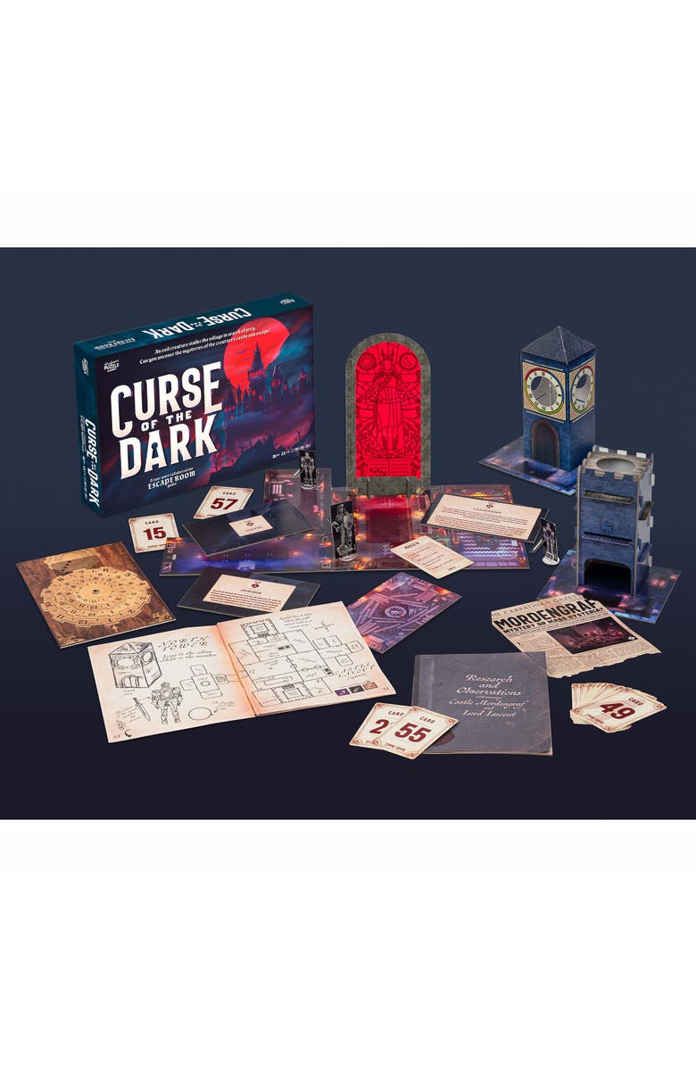 Professor Puzzle Curse Of The Dark 2Part Escape Room, Alternate, color, Multicolored
