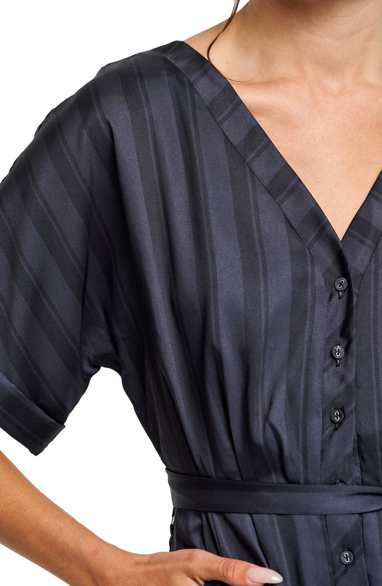 CIEBON Naya Variegated Tonal Stripe Jumpsuit, Alternate, color, 