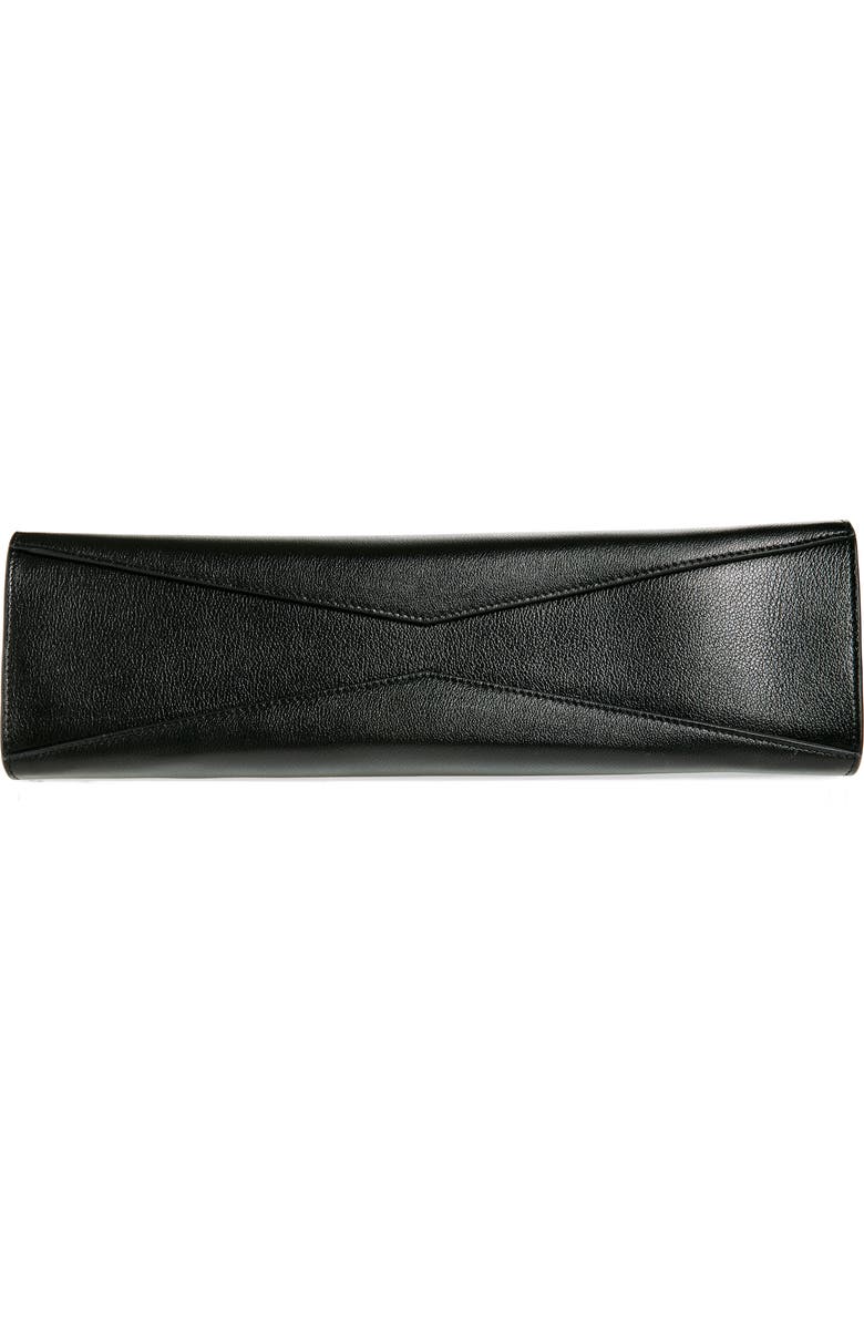 Alaïa Le Teckel Leather Tote, Alternate, color, Noir