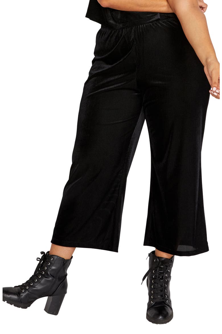 City Night Pants, Main, color, BLACK
