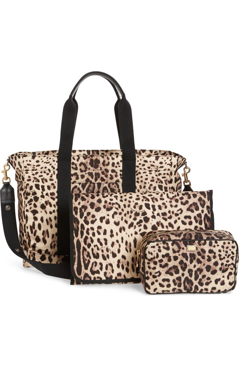 Dolce&Gabbana Natalie Nylon Diaper Bag, Alternate, color,