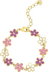 Lily Nily Kids' Floral Link Bracelet
