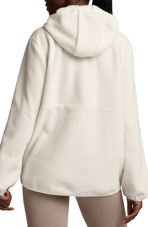 Beyond Yoga Explorer Half Zip Hoodie In White
