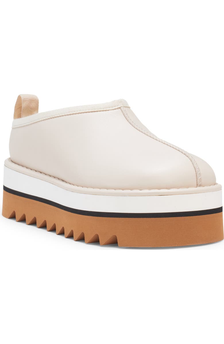 Stella McCartney Sneak-Elyse Platform Mule, Main, color, Greggio