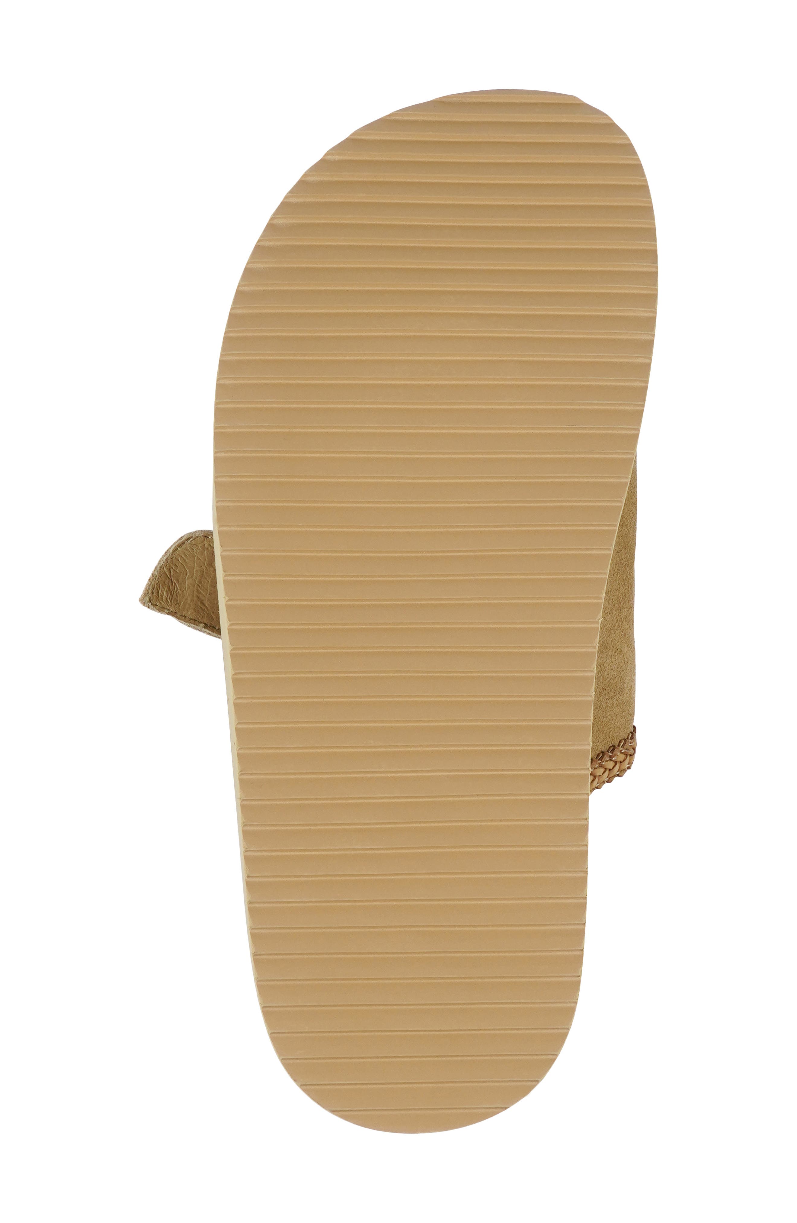 Platform Sandal, Alternate, color, DARK NATURAL SUEDE