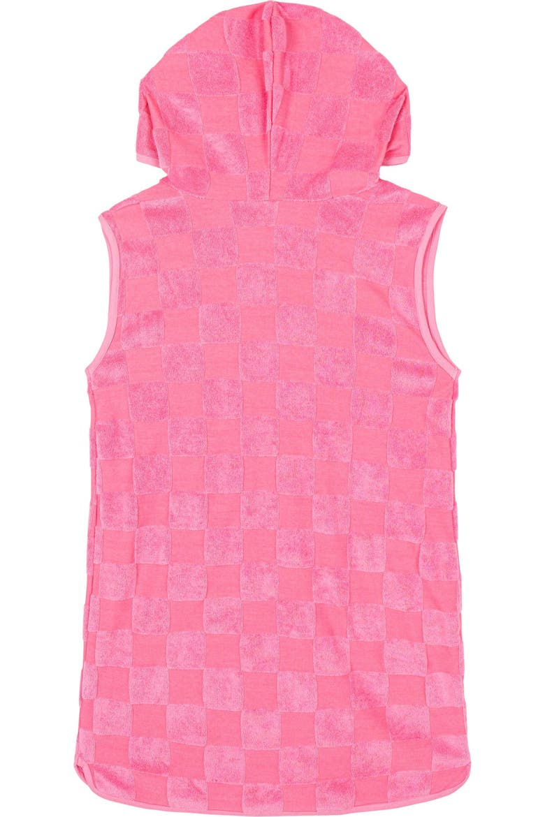 Hooded Swimwear Cover-Up, Alternate, color, Bluey Bingo Pink