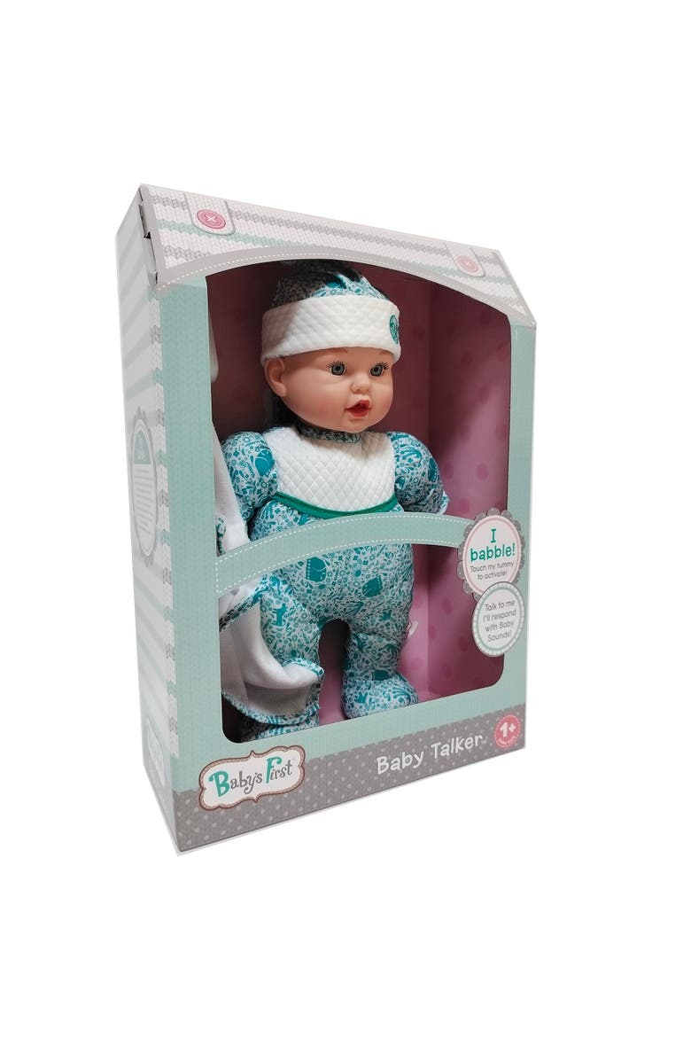 Baby Talker Interactive Baby Doll, Alternate, color, Multicolored