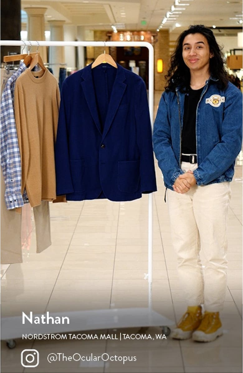 Crown Crafted Southport Stretch Cotton Sport Coat, sales video thumbnail