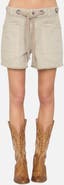 J.O.A. Drawstring Denim Shorts