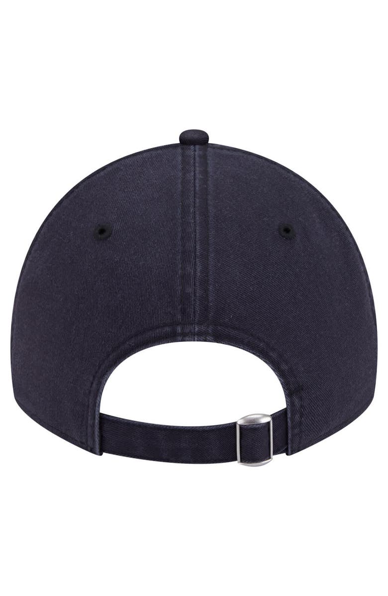 New Era Unisex New Era Navy Indiana Fever Core Alt Logo 9TWENTY Adjustable Hat, Alternate, color,