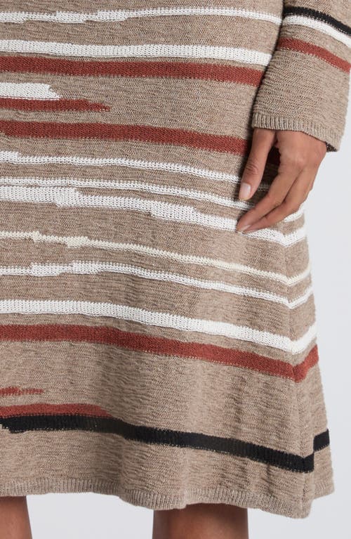 Bottega Veneta Rock Aus Leinen Und Baumwolle In Neutral