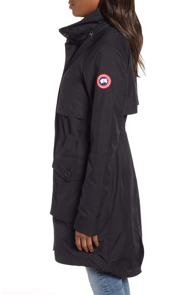 Calvary Trench Coat, Alternate, color, BLACK - NOIR