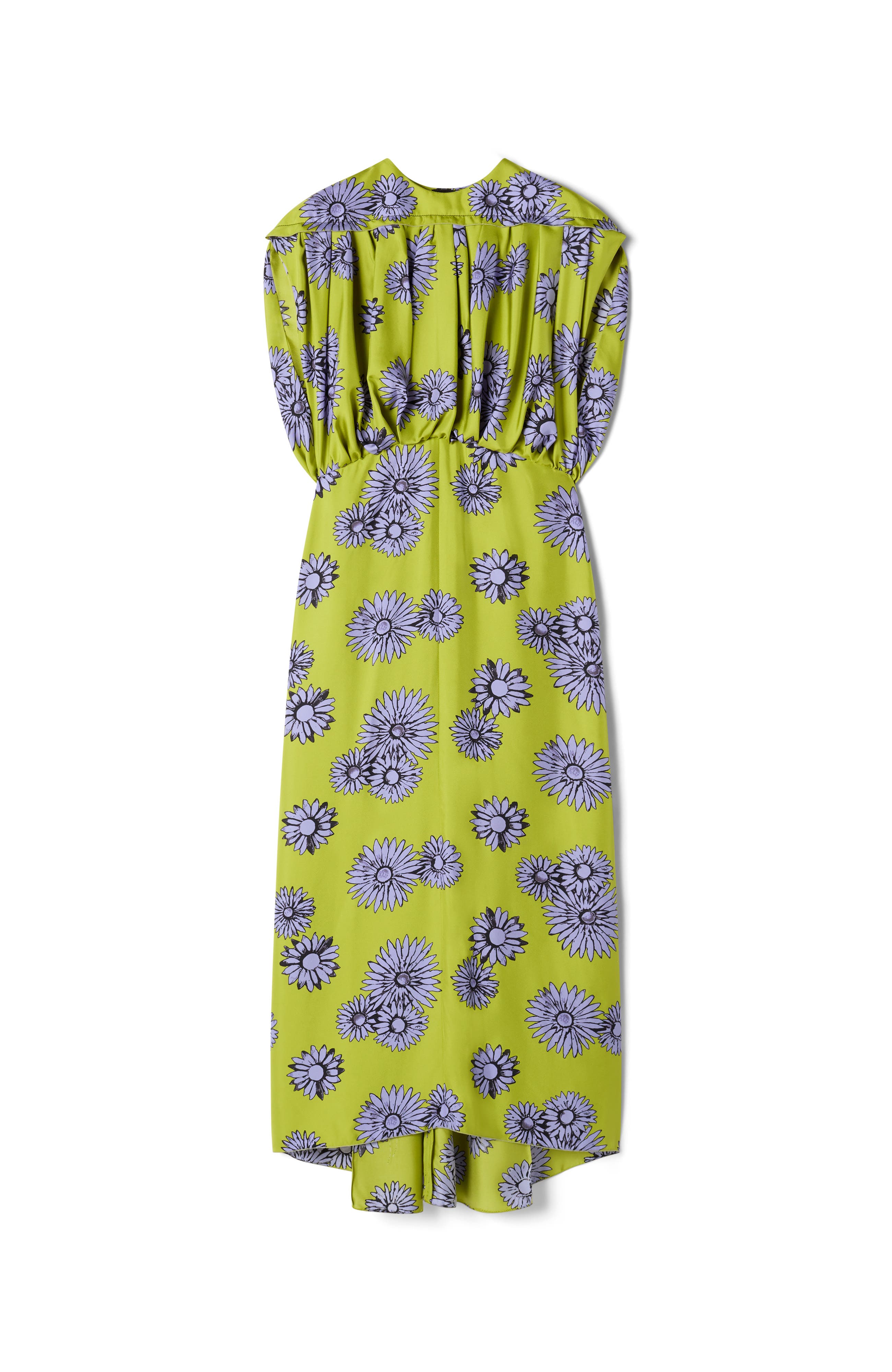 Printed Silk Midi Dress - image 2