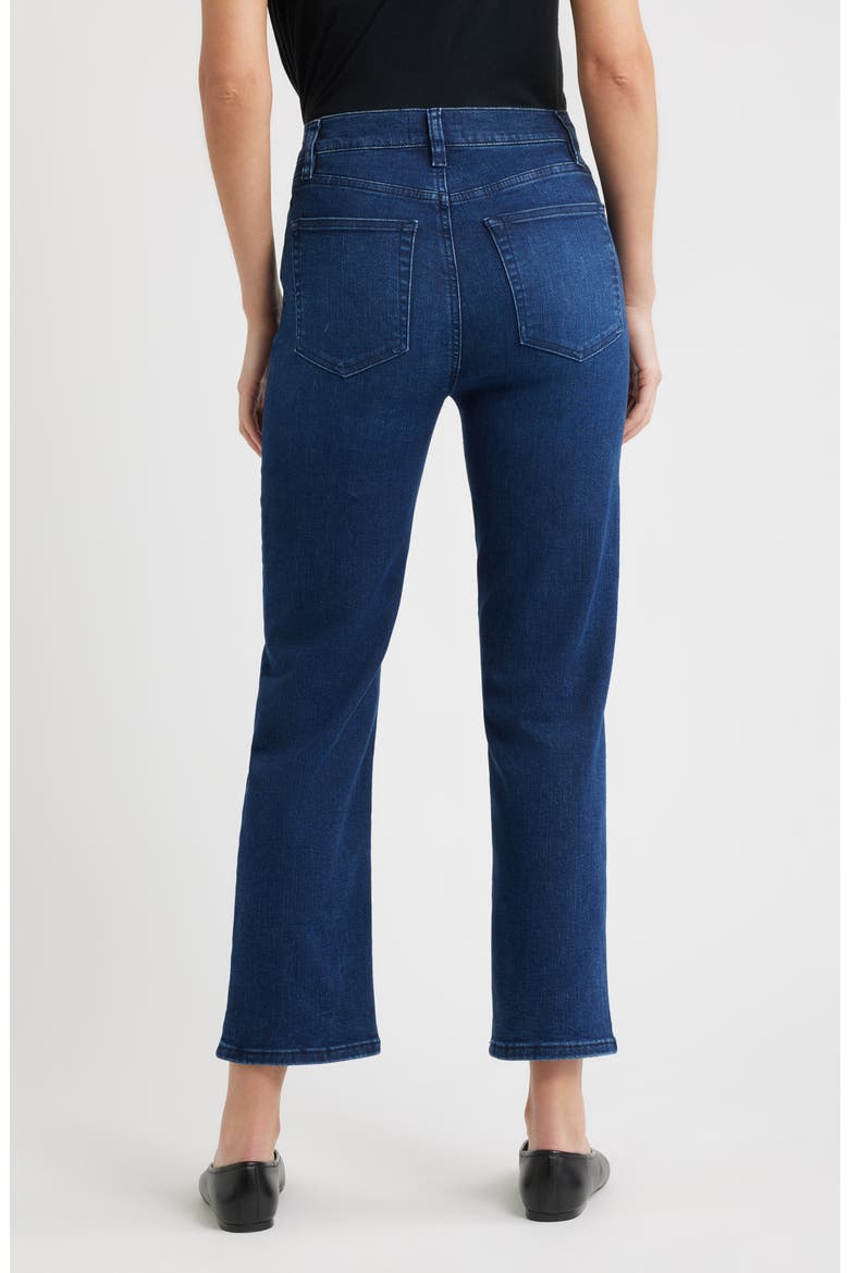 Le Sleek High Waist Ankle Straight Leg Jeans, Alternate, color, TRICK