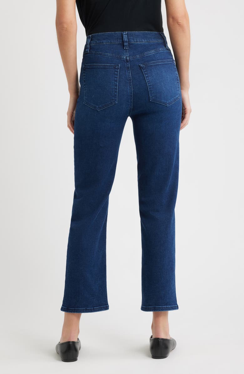 FRAME Le Sleek High Waist Ankle Straight Leg Jeans, Alternate, color, Trick