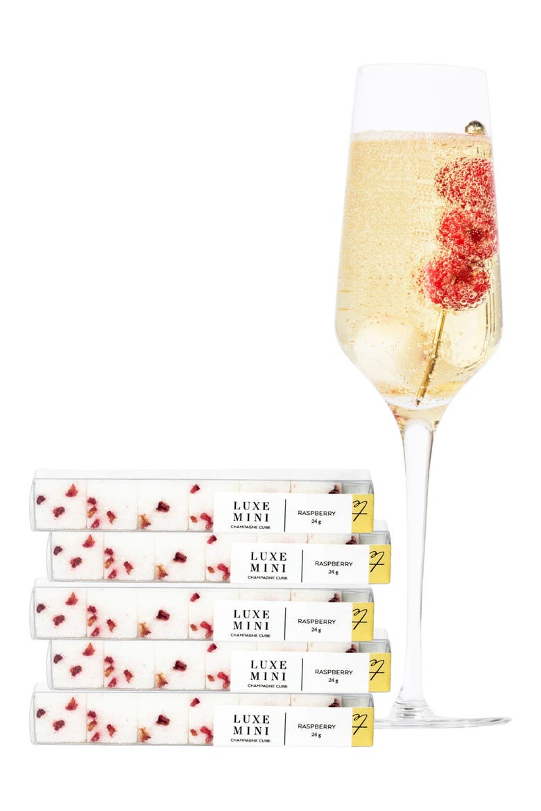Holiday Stocking Stuffer Raspberry Mixology Cubes Gift Set, Main, color, MULTI