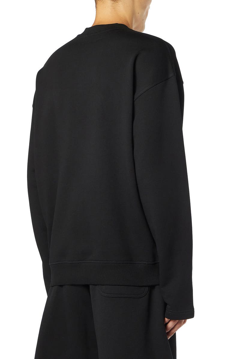DIESEL<sup>®</sup> S-Boxt-NC-Div Sweatshirt, Alternate, color, Deep/ Black