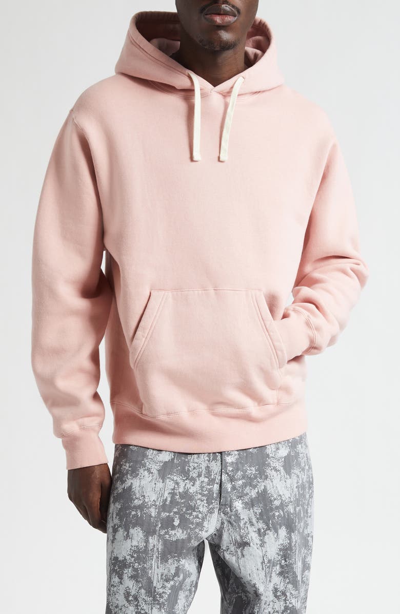 BEAMS Fleece Hoodie, Main, color, Pink