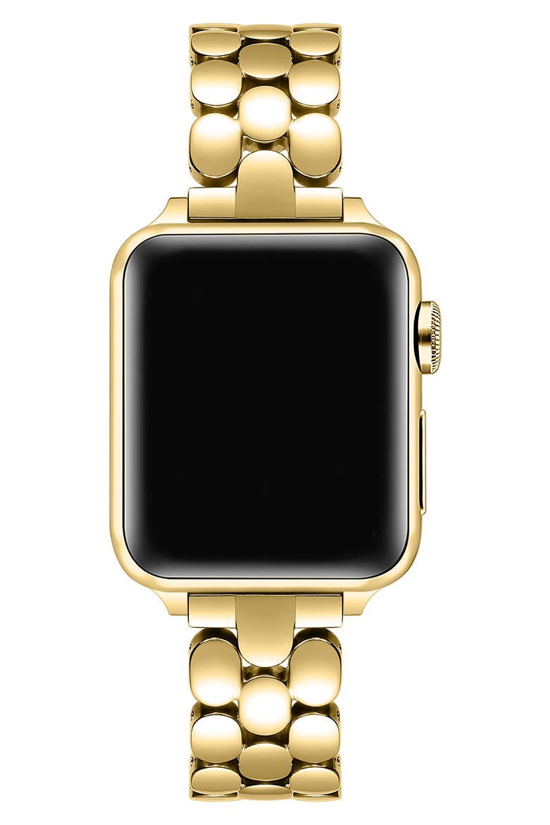 Emery Apple Watch® Bracelet Watchband, Alternate, color, GOLD