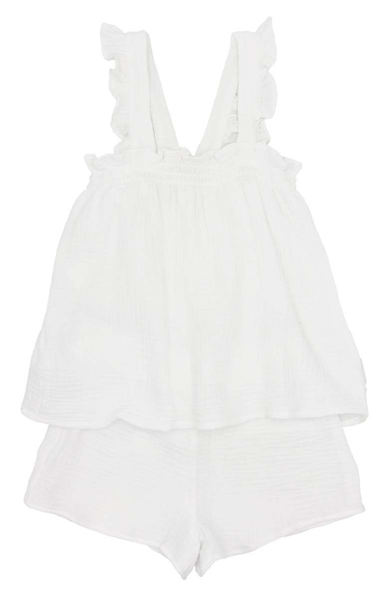 Feather 4 Arrow Kids' Escape Cover-Up Tank & Shorts Set, Main, color, 