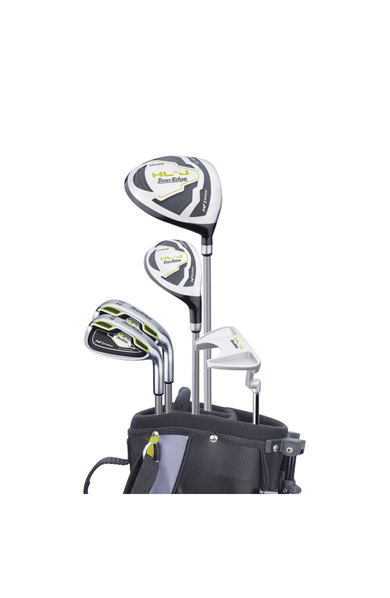 Tour Edge Hot Launch 7-10 yrs Green Junior Complete Golf Set - Green / Right Hand, Alternate, color, Black