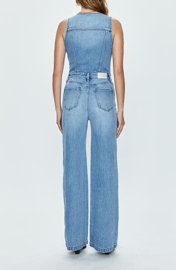 Aria Denim Jumpsuit