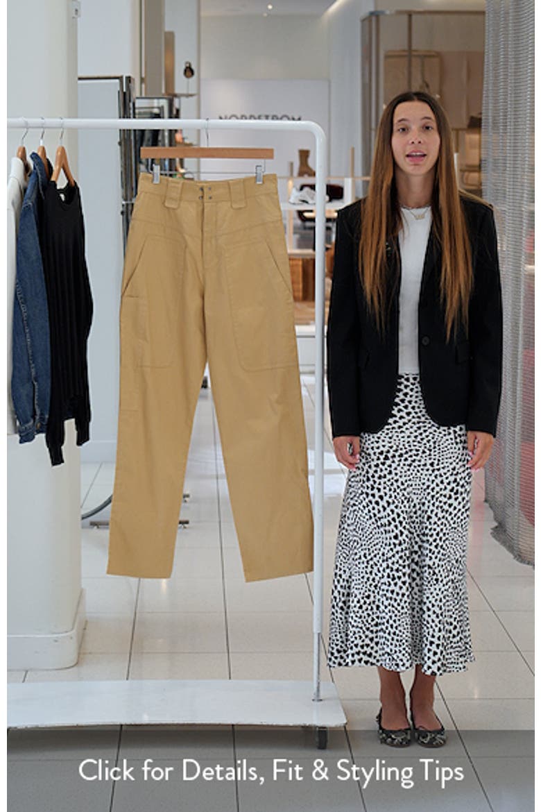 Rhil Straight Leg Cotton Pants video