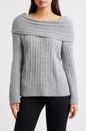 Princess Polly Snowie Off the Shoulder Sweater