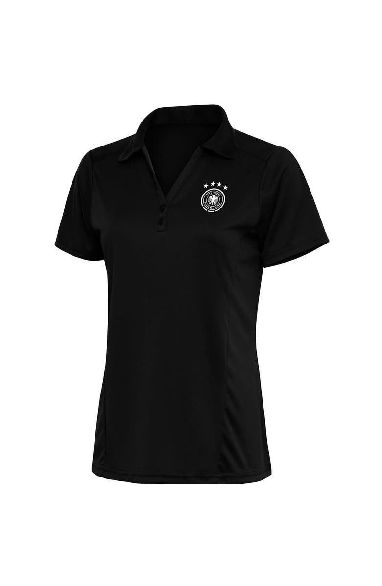 ANTIGUA Women's Black Germany National Team Statement Polo, Alternate, color, Black
