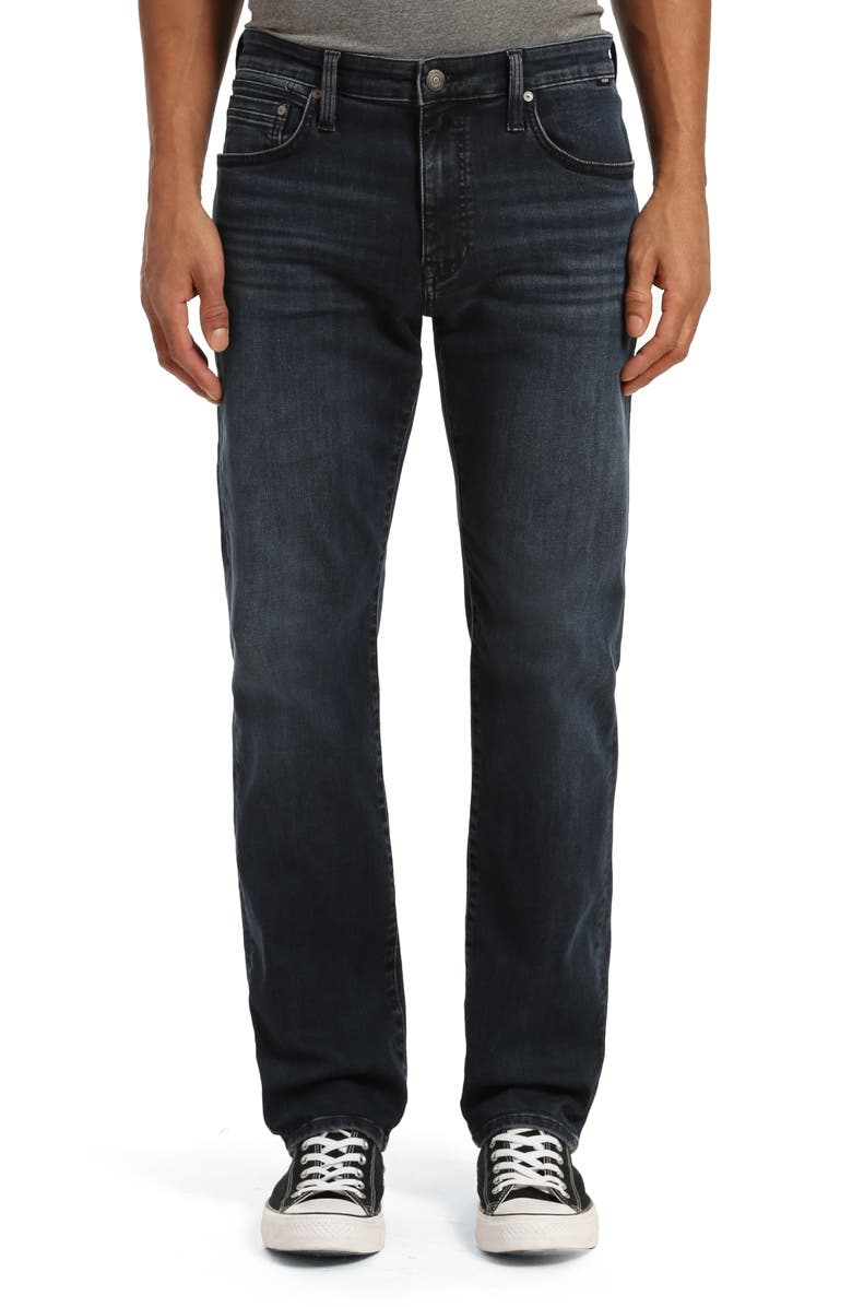 Mavi Jeans Zach Straight Leg Jeans, Main, color, Mid Tonal Ink