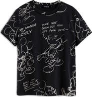 Desigual Mickey Mouse Cotton Graphic T-Shirt