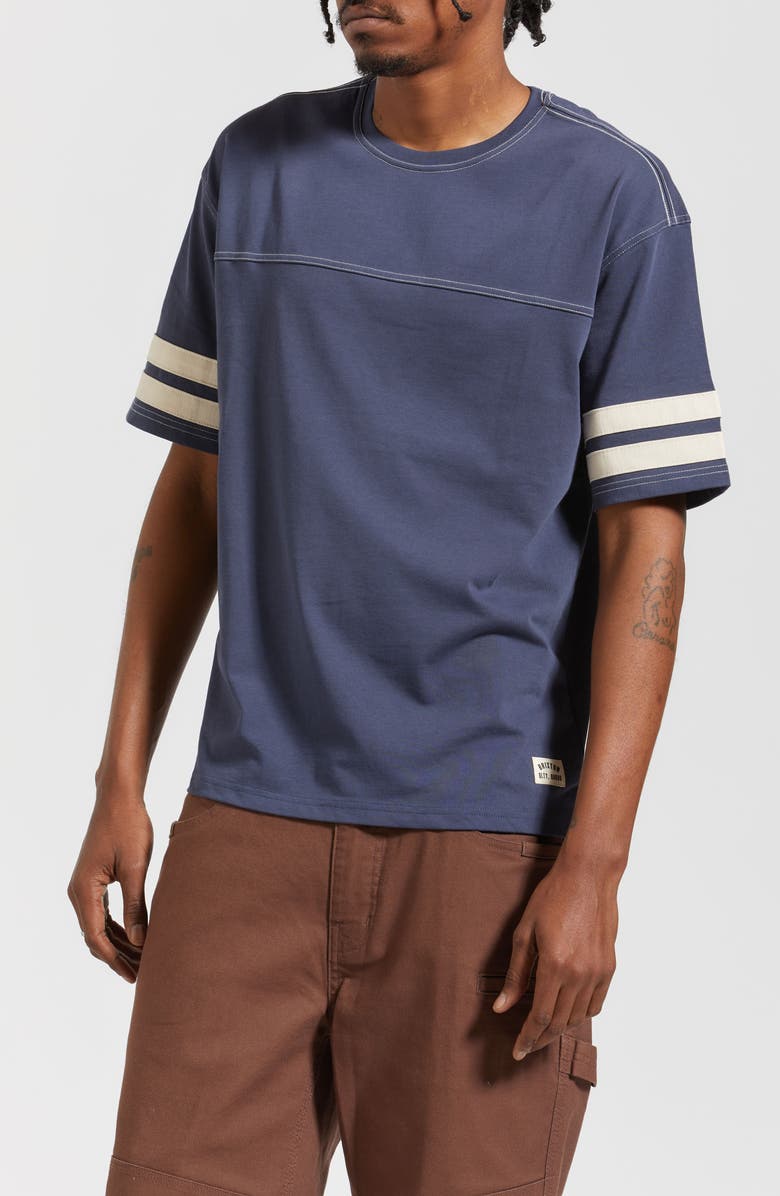 Brixton Varsity Football Heavyweight T-Shirt, Main, color,