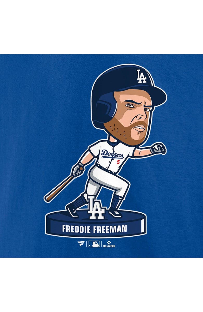 FANATICS Men's Nike Freddie Freeman Royal Los Angeles Dodgers Bobblehead T-Shirt, Alternate, color, Royal