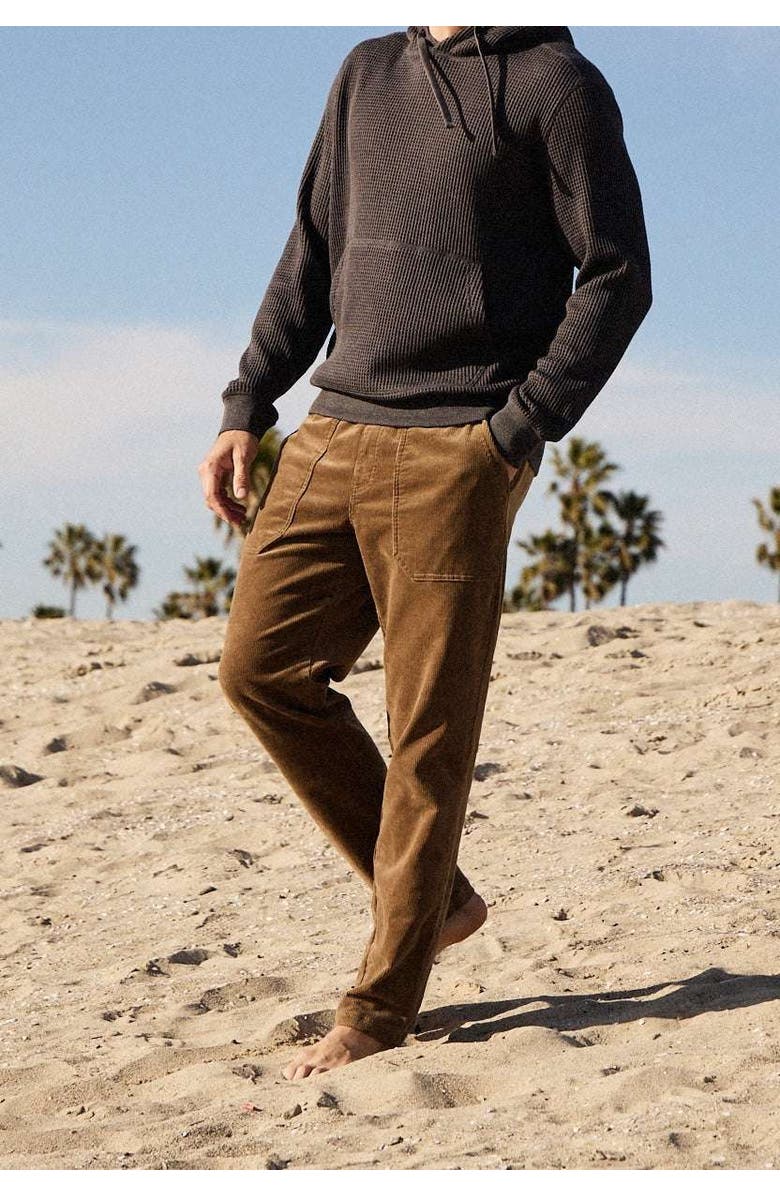 Surfside Supply Co. Tyler Corduroy Utility Pant, Alternate, color, Toffee