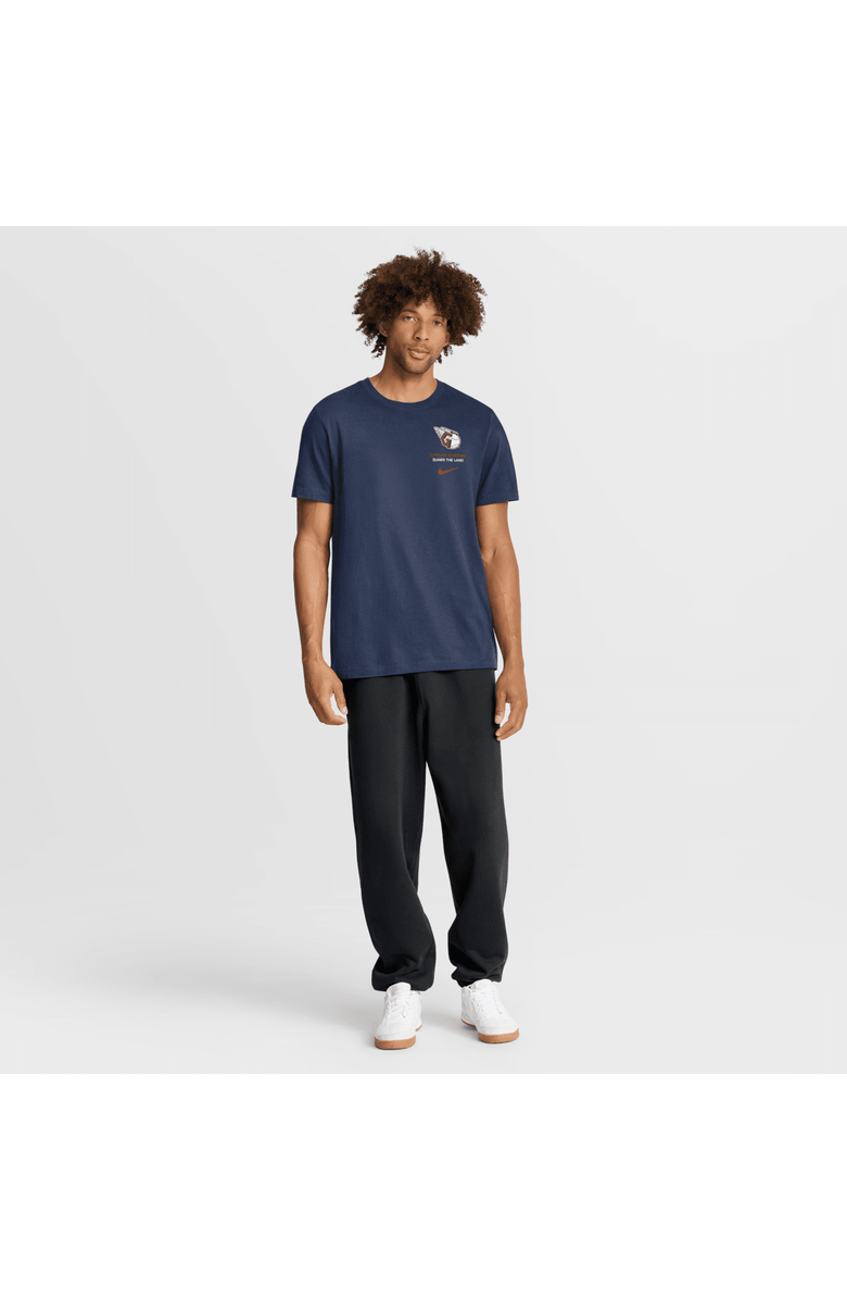 Nike Men's Nike Navy Cleveland Guardians Primetime 2-Hit T-Shirt, Alternate, color, Navy