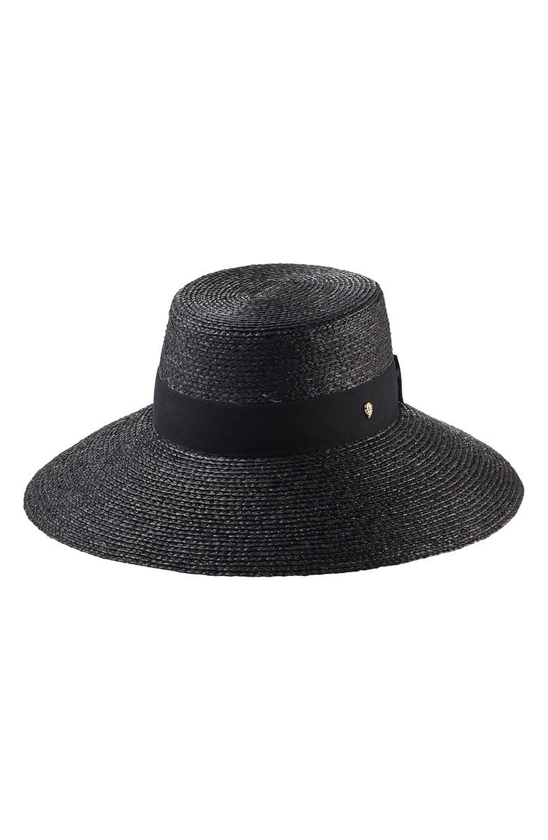 Helen Kaminski Wide Brim Raffia Hat, Main, color,