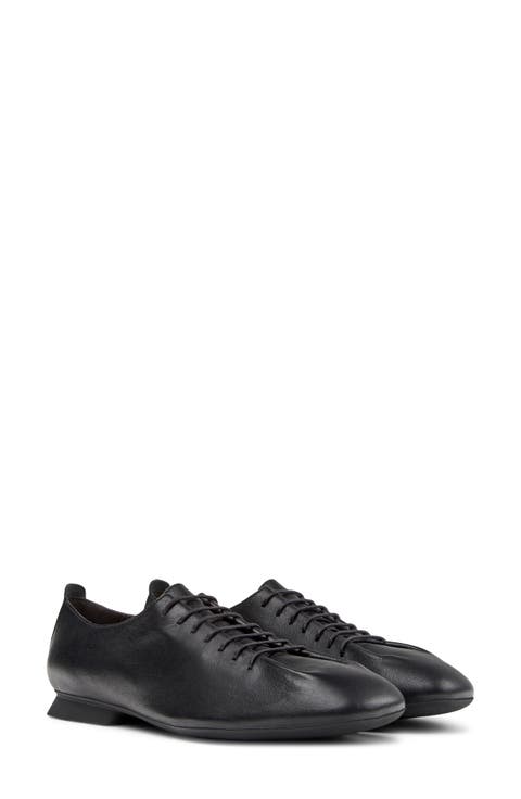 靴 KIMHEKIM MONROE SQUARE TOE FLATS (BLACK) MONROE SQUARE TOE FLATS (BLACK)