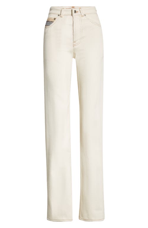 MISSONI MISSONI ZIGZAG INSERT STRAIGHT LEG JEANS