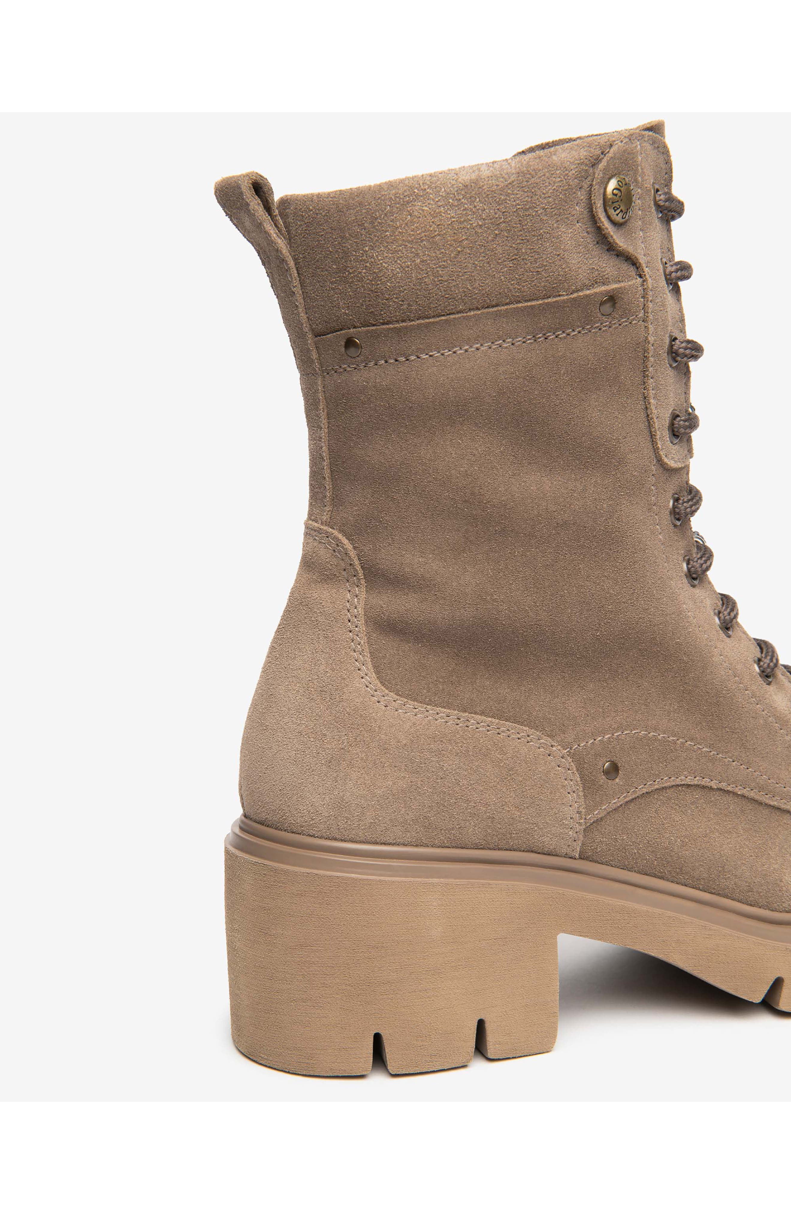 Block Heel Combat Boot, Alternate, color, TAUPE
