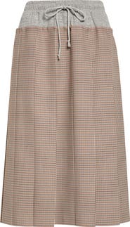 Undercover Drawstring Pleated Skirt